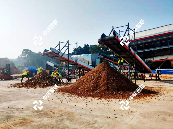 时代中国常平产城项目垃圾土筛分工程